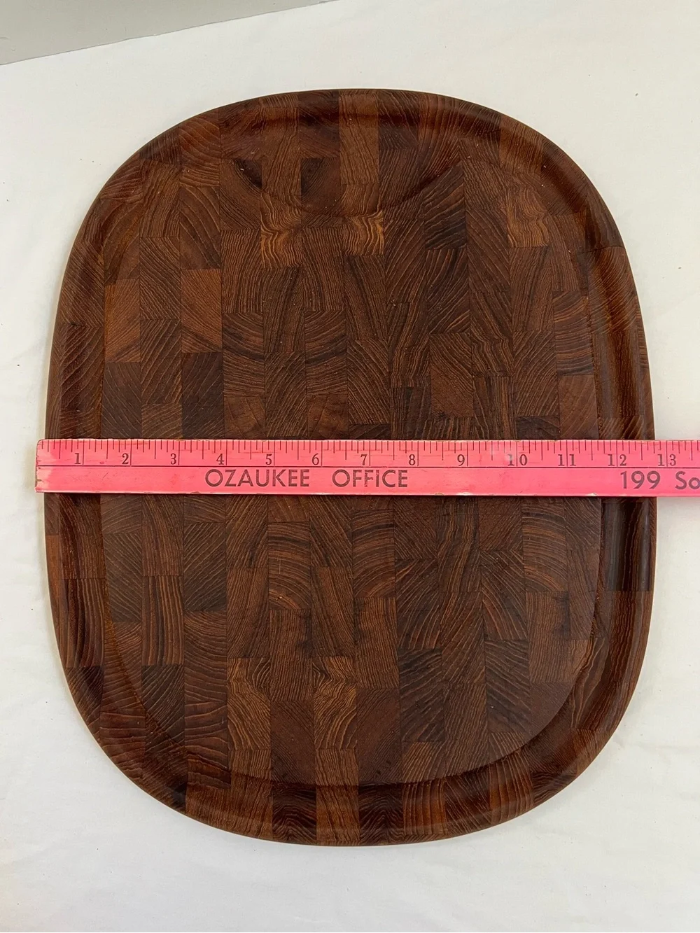 Dansk Solid Cutting Board Dark Wood (Teak?)  16